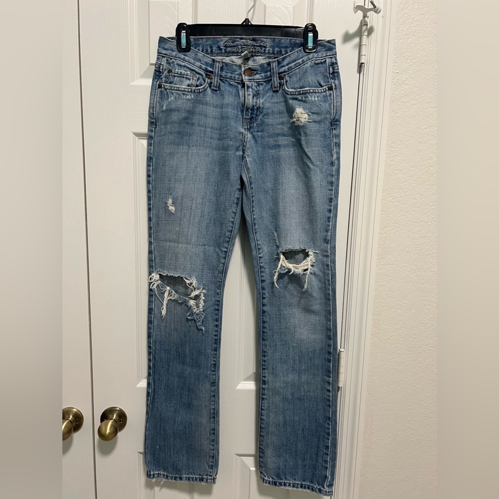Abercrombie & Fitch destroyed jeans